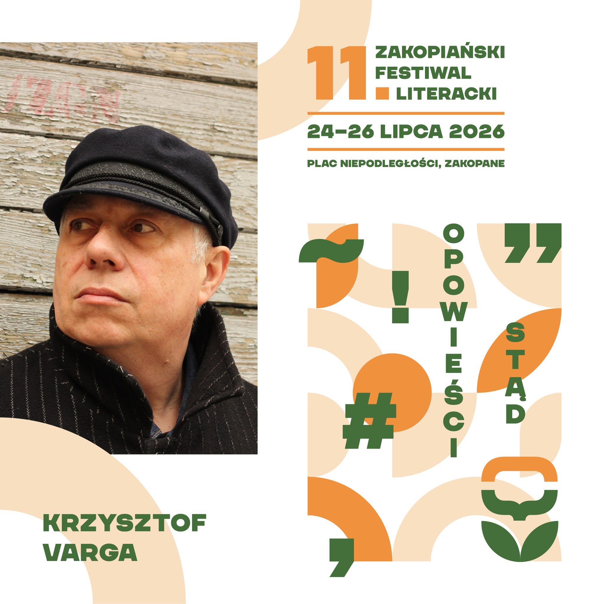 Ironia, dystans i czułość – literatura Krzysztofa Vargi w cztery oczy