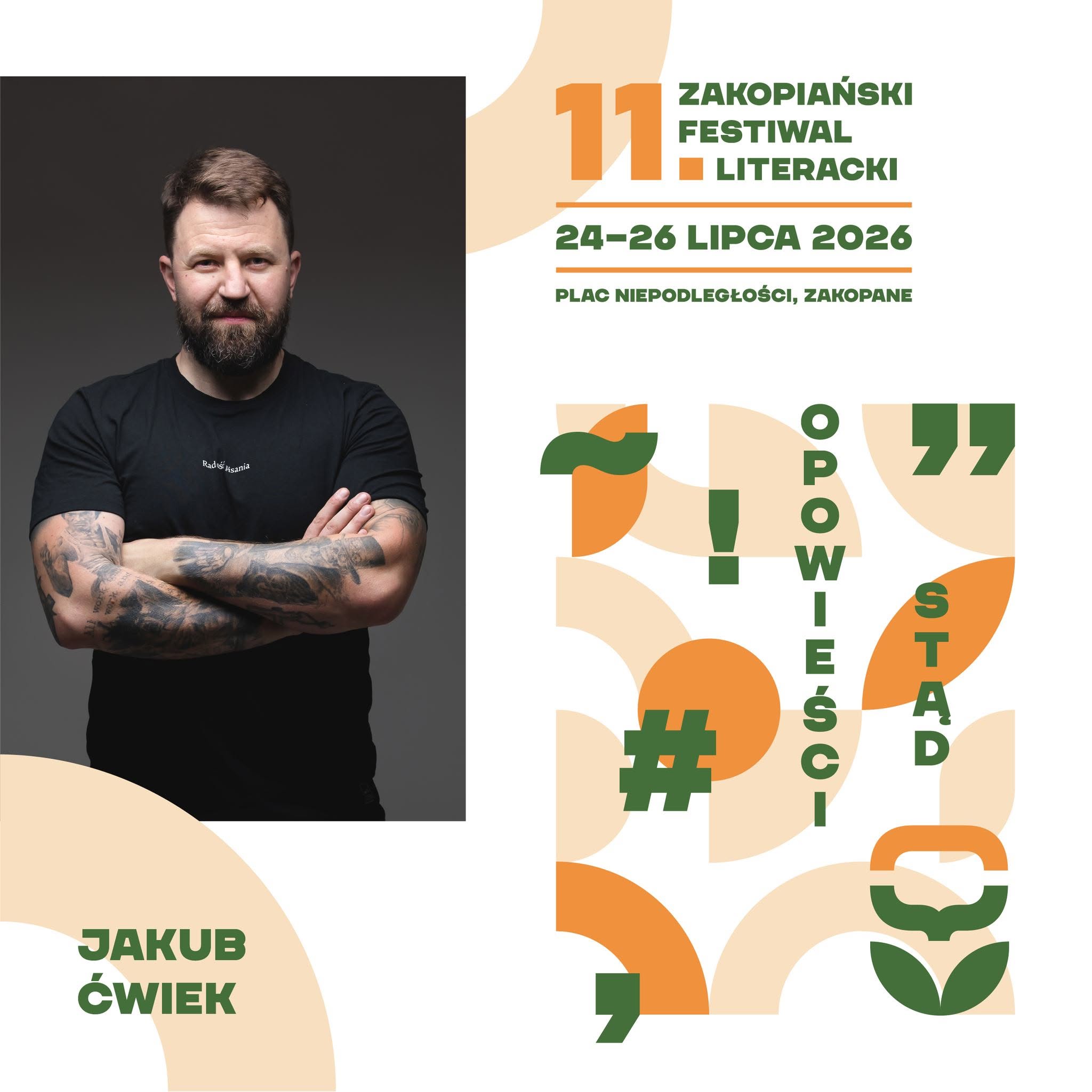Między fantastyką a rzeczywistością – literacka podróż z Jakubem Ćwiekiem.