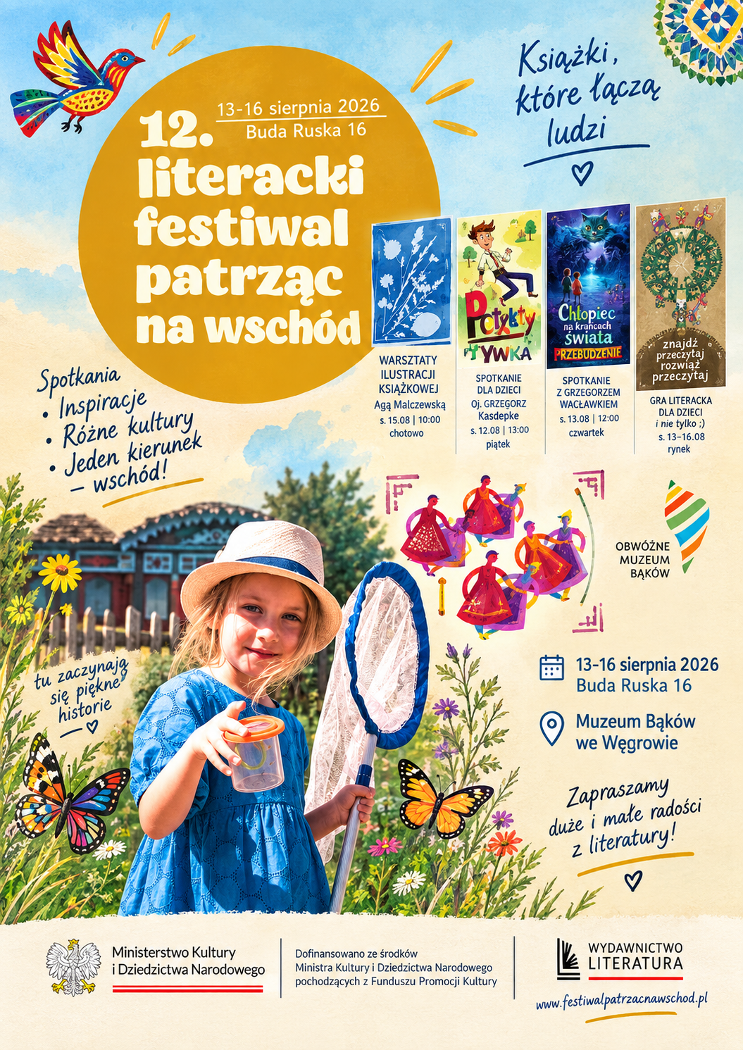 „Czytaj, twórz, odkrywaj!” – warsztaty, spotkania i gry dla dzieci na 12. Festiwalu Patrząc na Wschód