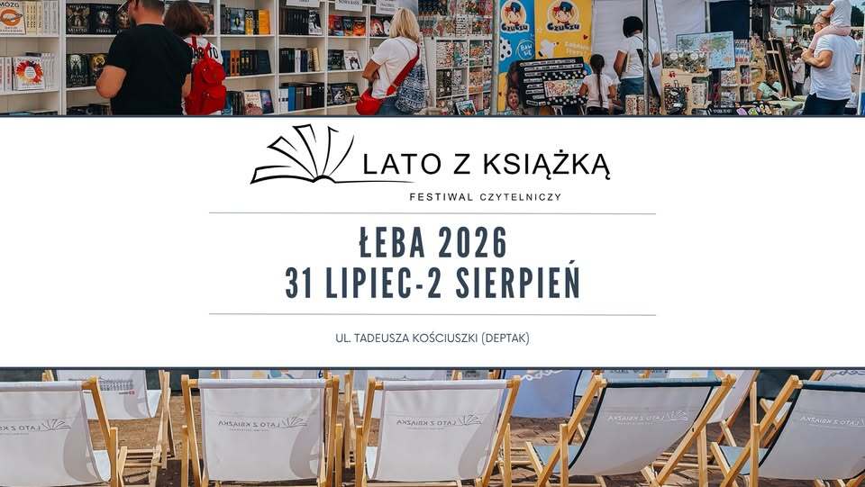 Lato z Książką Łeba 2026 | Festiwal Czytelniczy