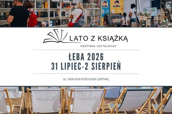 Lato z Książką Łeba 2026 | Festiwal Czytelniczy