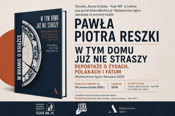Zdjęcie spotkania: „W tym domu już nie straszy”. Spotkanie z Pawłem Piotrem Reszką - autorem, który słyszy niewypowiedziane.