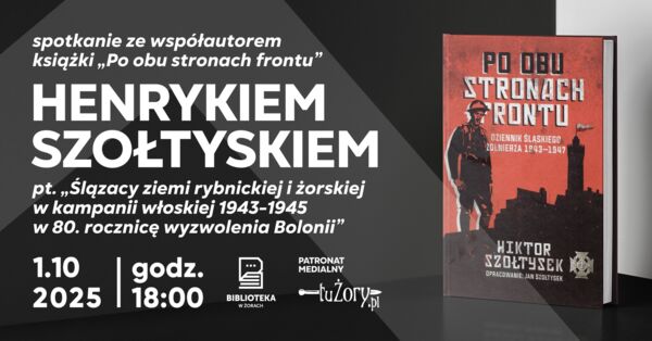 Zdjęcie spotkania: Ślązacy Ziemi Rybnickiej- spotkanie autorskie z Henrykiem Szołtyskiem