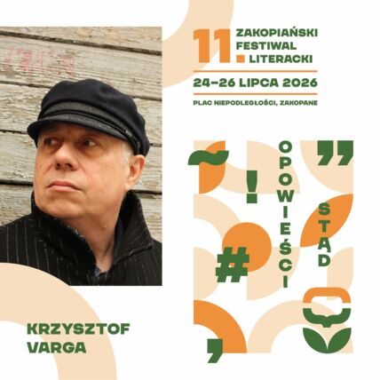 Zdjęcie spotkania: Ironia, dystans i czułość – literatura Krzysztofa Vargi w cztery oczy