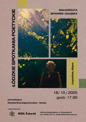 Zdjęcie spotkania: Spotkanie poetyckie z Małgorzatą Skwarek-Gałęską