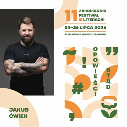 Zdjęcie spotkania: Między fantastyką a rzeczywistością – literacka podróż z Jakubem Ćwiekiem.