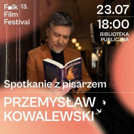 Zdjęcie spotkania: Kryminalne lato w Sianowie – spotkanie z Przemysławem Kowalewskim
