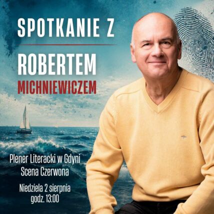 Zdjęcie spotkania: Literatura nad morzem – spotkanie z Robertem Michniewiczem w Gdyni