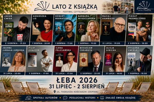 Zdjęcie spotkania: Lato z Książką – nadmorskie święto literatury w Łebie