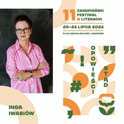 Zdjęcie spotkania: Miasto, które pamięta – Inga Iwasiów o tożsamości i przesiedleniach