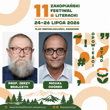 Zdjęcie spotkania: Między śmiechem a powagą – prof. Jerzy Bralczyk i Michał Ogórek o języku i życiu